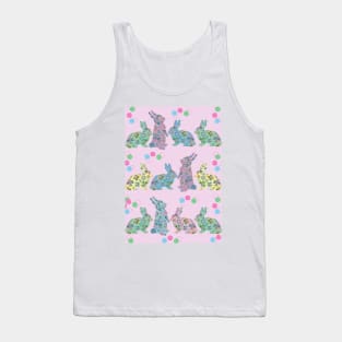 Easter Bunny Cute Rabbits Tank Top